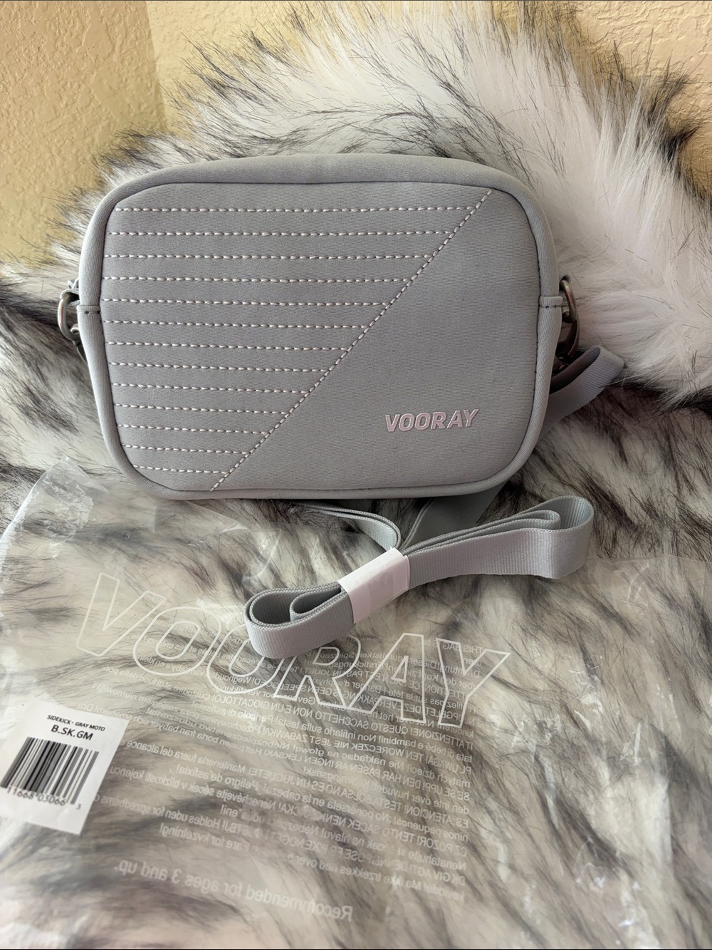 Vooray Gray Crossbody Bag